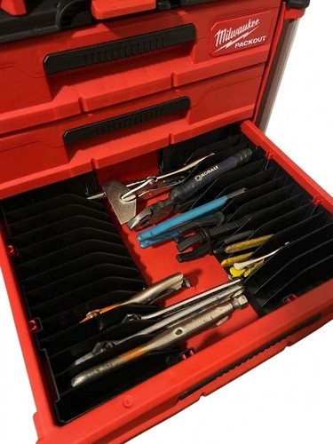 Pliers organizer for milwaukee - for,